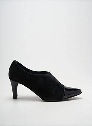 Escarpins matière lisse talon de 7 à 9cm noir J.METAYER femme