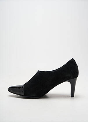 Escarpins matière lisse talon de 7 à 9cm noir J.METAYER femme