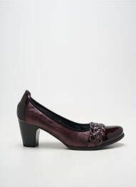 Escarpins talon bottier talon de 7 à 9cm violet J.METAYER femme