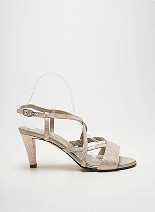 Sandales/nu pieds talon aiguille talon de 7 à 9cm or J.METAYER femme