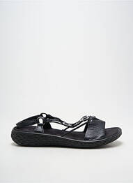 Sandales/nu pieds bout ouvert talon de 4 à 6cm noir RIEKER femme