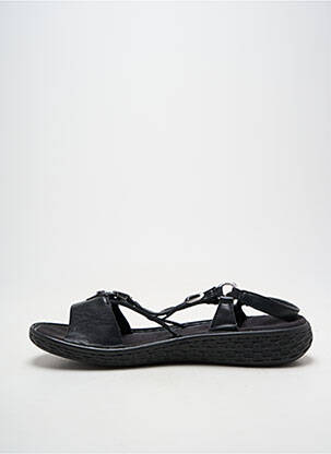 Sandales/nu pieds bout ouvert talon de 4 à 6cm noir RIEKER femme