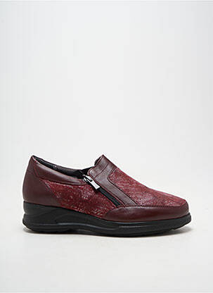 Chaussures de confort bout rond talon de 4 à 6cm violet ORLAND femme