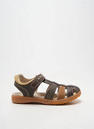 Sandales/nu pieds bout rond bout rond marron KICKERS garçon