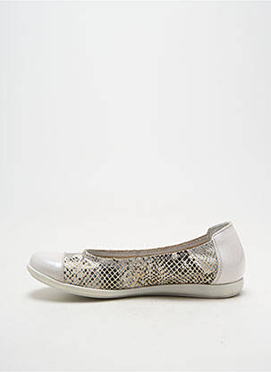 Ballerines bout rond bout rond gris BELLAMY fille