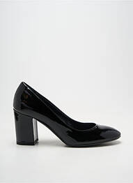 Escarpins matière lisse talon de 7 à 9cm noir GIANCARLO femme