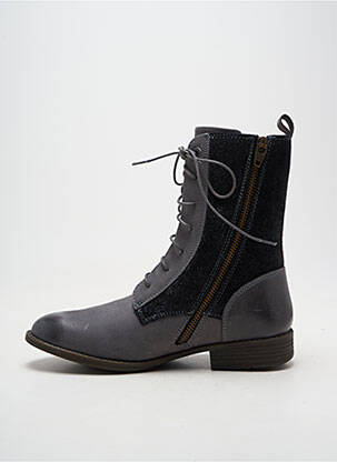Bottines/boots talon bas talon plat jusqu'à 3cm gris KICKERS femme