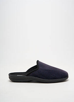 Chaussons/pantoufles tissage velours bout rond bleu OUF! homme