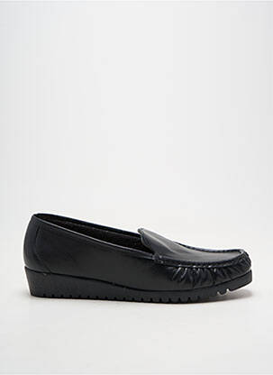 Mocassins voute plantaire talon plat jusqu'à 3cm noir BOISSY femme