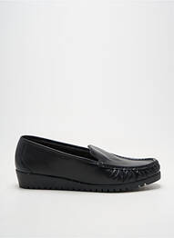 Mocassins voute plantaire talon plat jusqu'à 3cm noir BOISSY femme