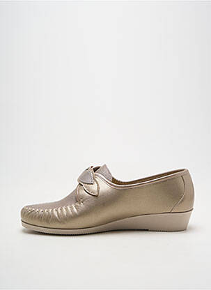 Chaussures de confort voute plantaire talon plat jusqu'à 3cm or BOISSY femme