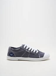 Baskets bout rond talon plat jusqu'à 3cm gris LE TEMPS DES CERISES femme