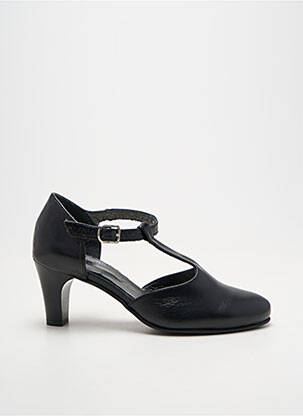 Escarpins fermeture boucle(s) talon de 7 à 9cm noir INEA femme