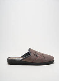 Chaussons/pantoufles bout rond bout rond gris ROAL homme