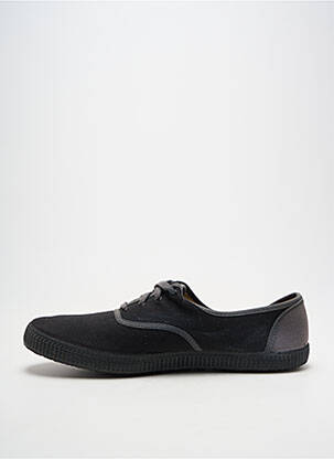 Baskets bout rond bout rond noir VICTORIA homme