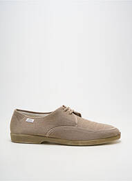 Chaussons/pantoufles bout rond bout rond beige LA MAISON DE L'ESPADRILLE homme