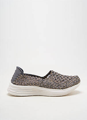 Ballerines type de semelle amortissante talon plat jusqu'à 3cm or ROCK SPRING femme