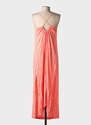 Robe longue sans manche sans manche orange KARMA KOMA femme
