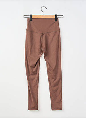 Legging stretch taille normale marron BERLOOK femme