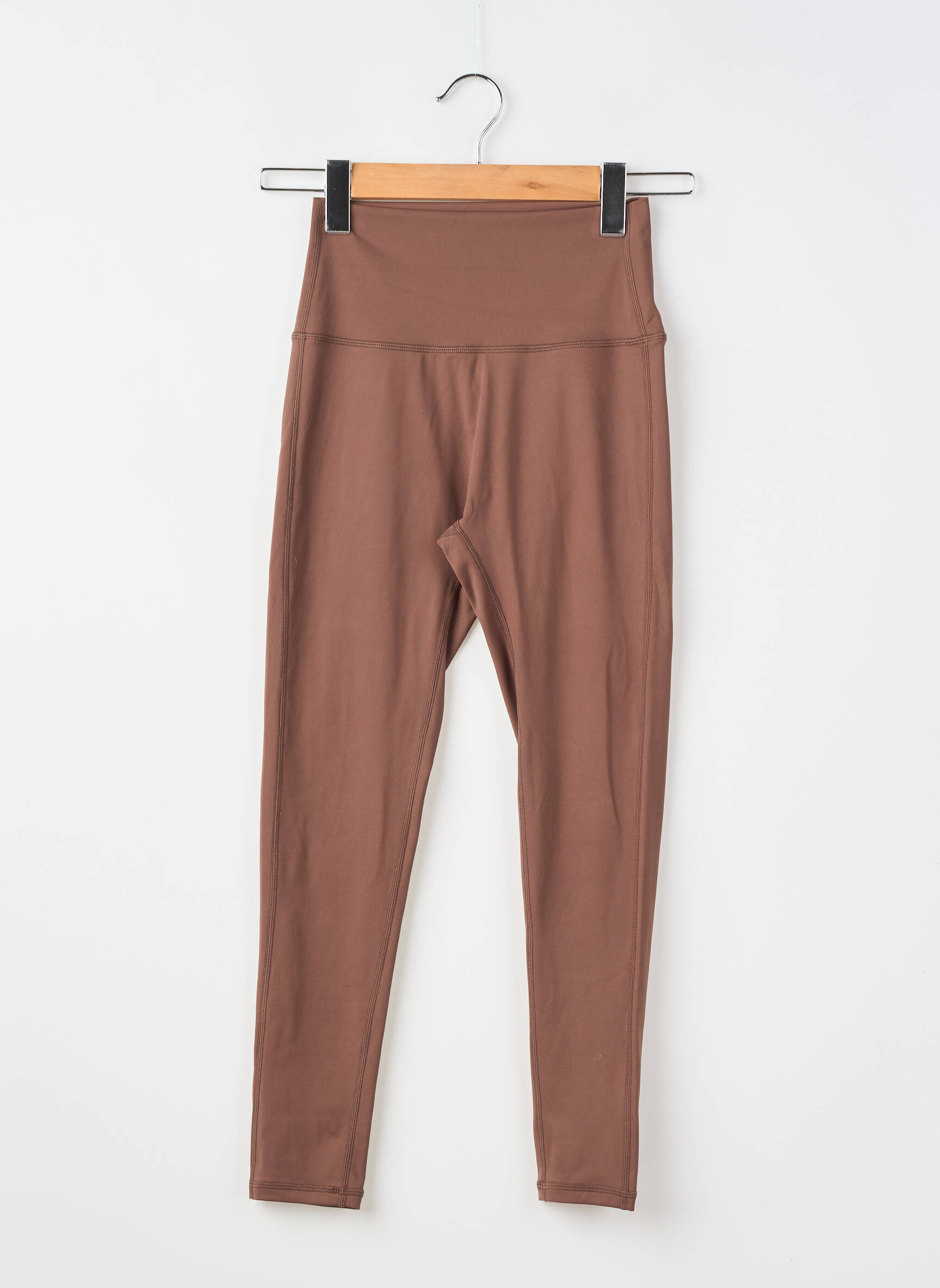Legging stretch taille normale marron BERLOOK femme