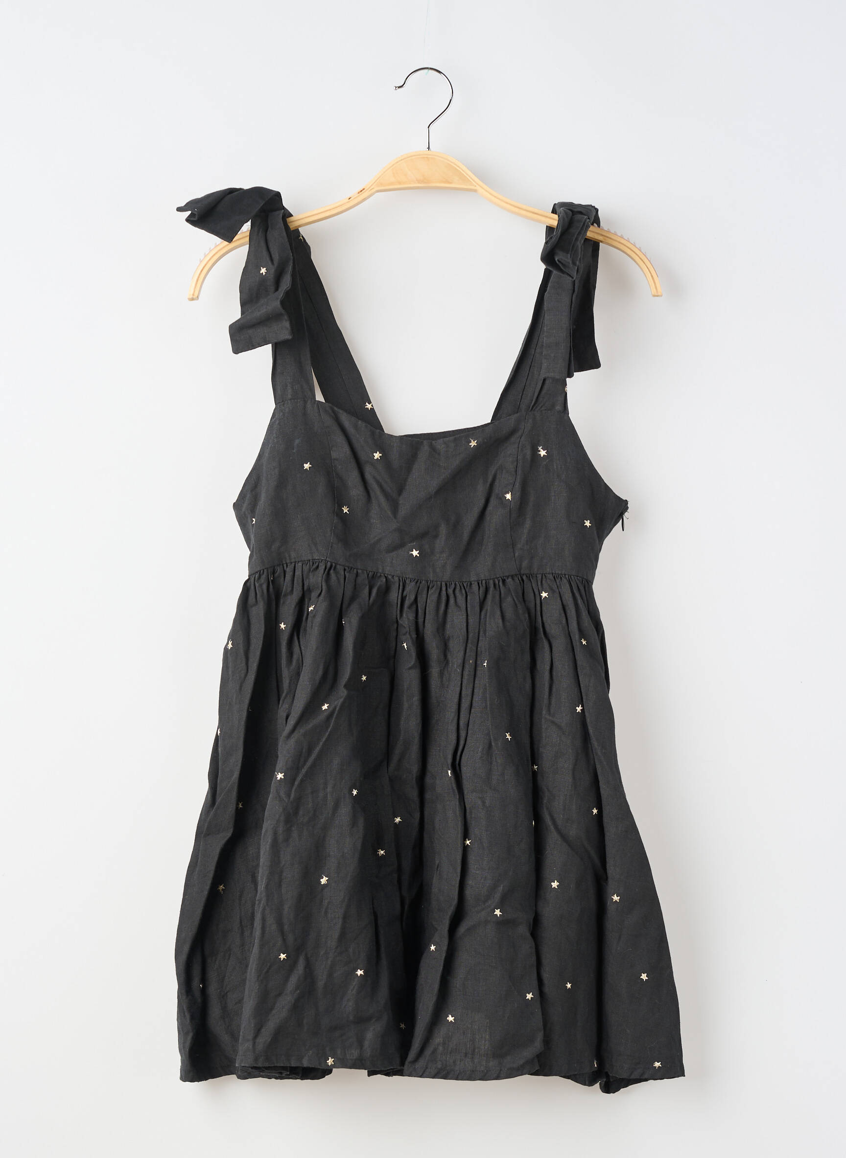 Tunique sans manche sans manche noir FLOLOVE femme