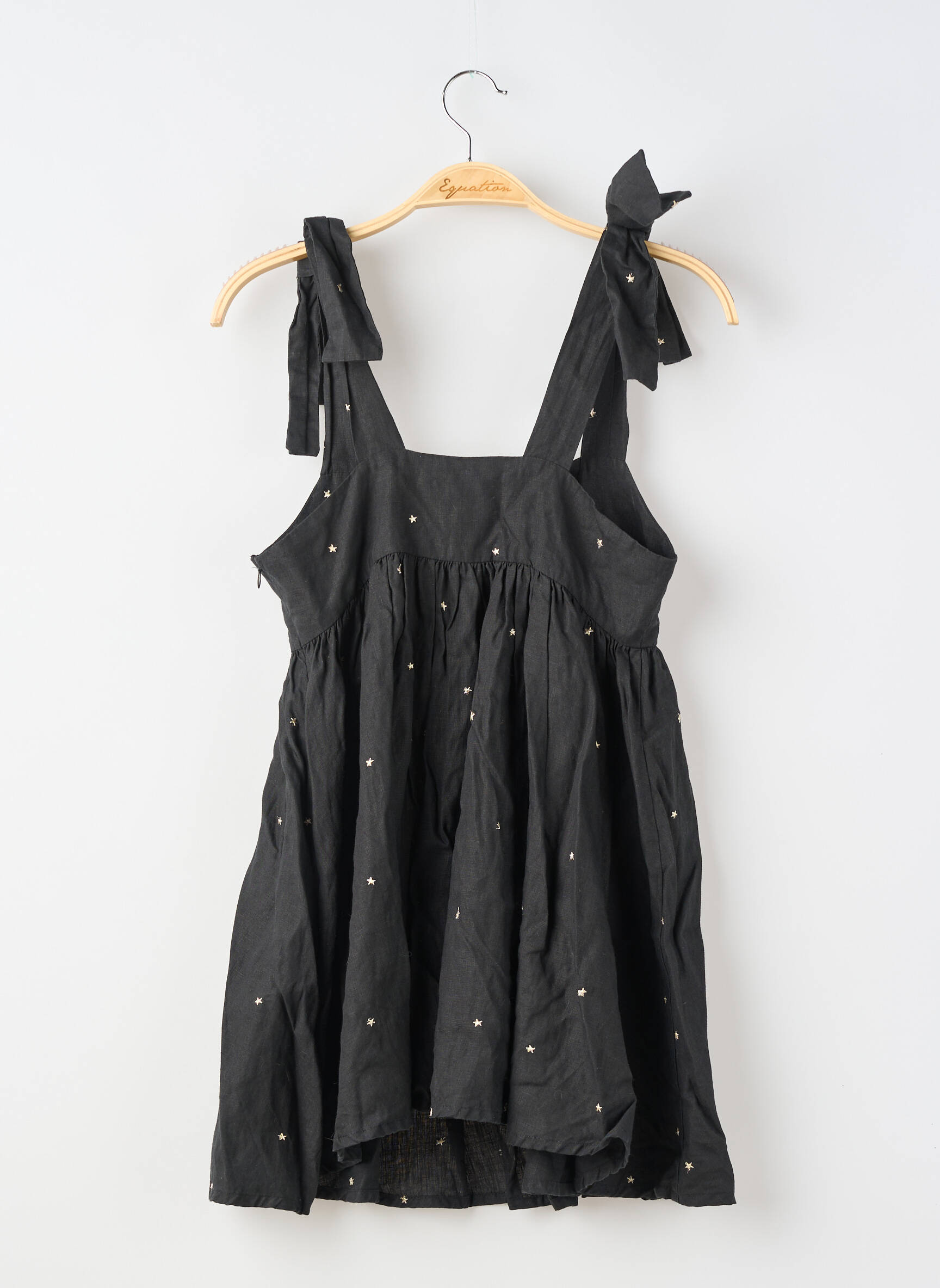 Tunique sans manche sans manche noir FLOLOVE femme