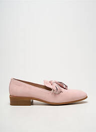 Derbies bout rond talon plat jusqu'à 3cm rose WONDERS femme