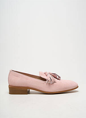 Derbies bout rond talon plat jusqu'à 3cm rose WONDERS femme