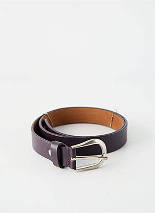 Ceinture coutures renforcées marron LITTLE WINGS femme