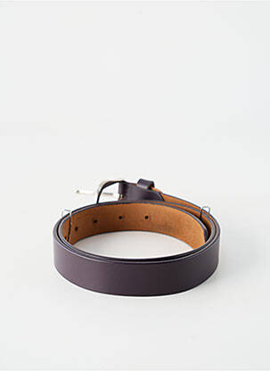 Ceinture coutures renforcées marron LITTLE WINGS femme