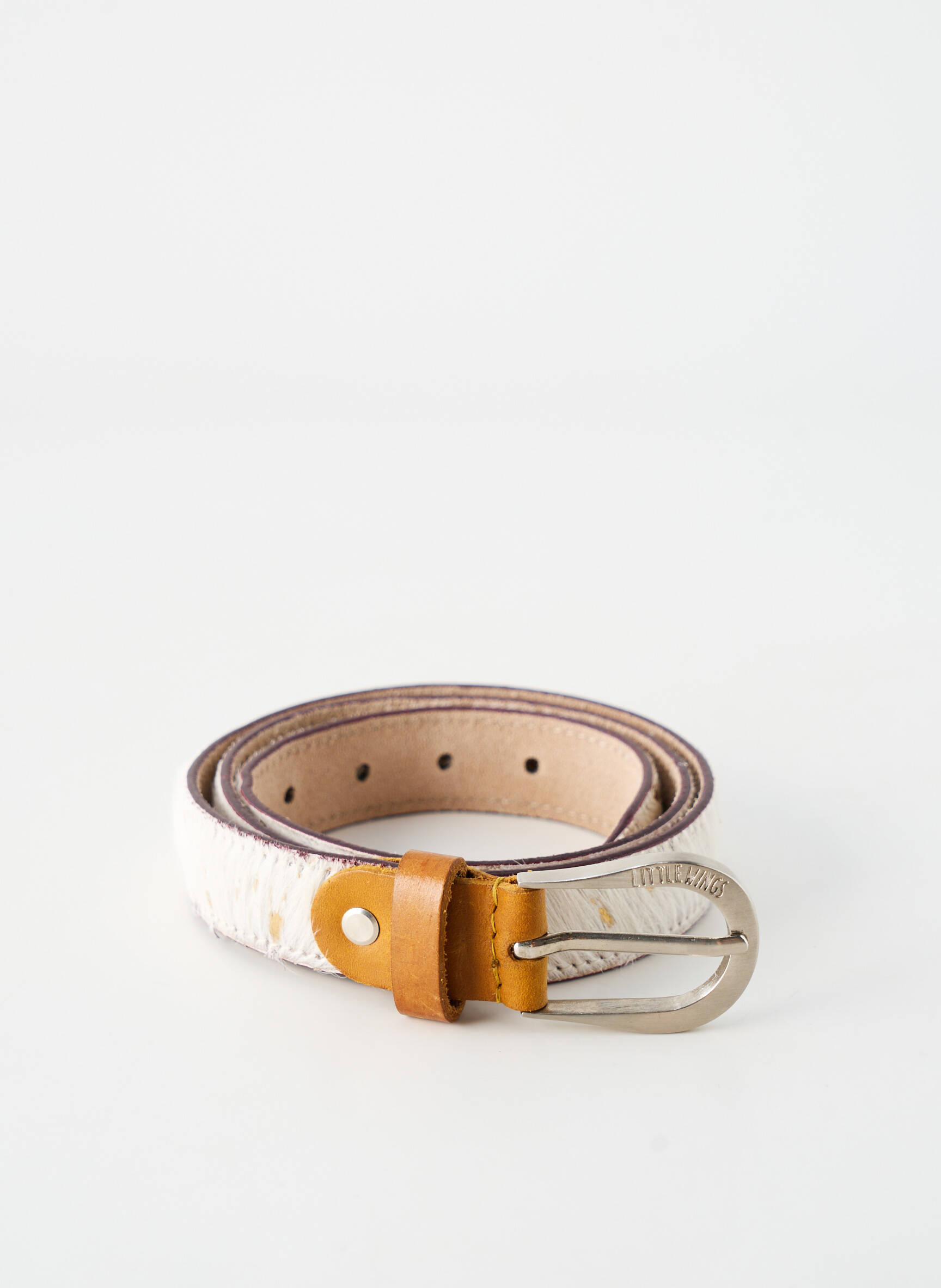 Ceinture coutures renforcées beige LITTLE WINGS femme