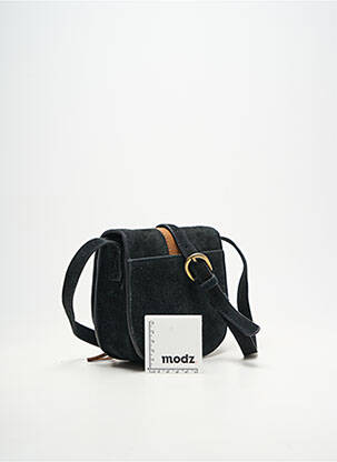 Sac bandoulière réglable forme carré noir LITTLE WINGS femme