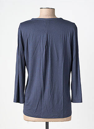 Blouse manches longues manches longues bleu RABE femme