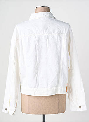Veste casual coupe droite blanc C'EST BEAU LA VIE femme