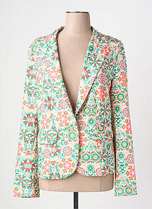 Blazer manches longues vert PAKO LITTO femme