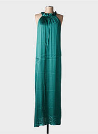 Robe longue sans manche sans manche vert GRACE & MILA femme
