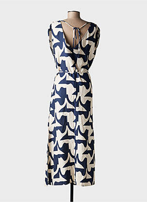 Robe courte sans manche sans manche bleu GRACE & MILA femme