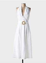 Robe maternité doublure blanc GRACE & MILA femme