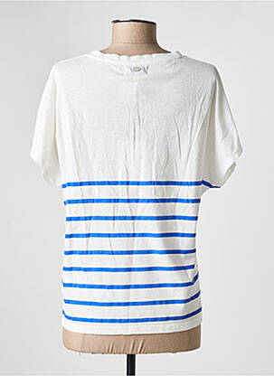 T-shirt coupe droite manches courtes blanc FREEMAN T.PORTER femme