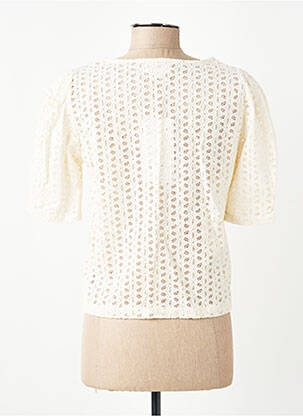 Top manches courtes manches courtes beige GRACE & MILA femme