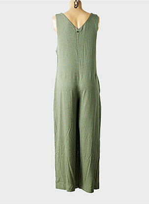 Salopette coupe droite fines bretelles vert FREEMAN T.PORTER femme