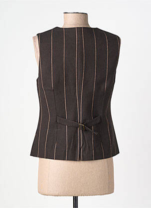 Gilet sans manche doublure marron SURKANA femme
