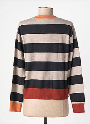 Pull coupe droite manches longues noir SURKANA femme