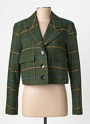 Blazer coupe cintrée vert SURKANA femme