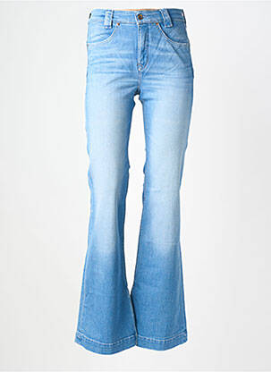 Jean coupe flare stretch taille normale bleu SALSA femme