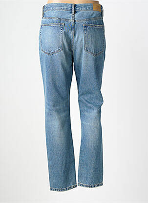 Jean coupe mom poches taille normale bleu NAGEV femme