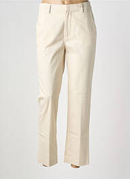 Pantalon chino tissage popeline taille normale beige SCOTCH & SODA femme