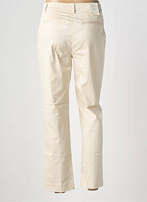 Pantalon chino tissage popeline taille normale beige SCOTCH & SODA femme