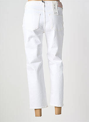 Jeans coupe droite stretch taille normale blanc SCOTCH & SODA femme