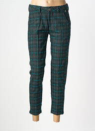 Pantalon 7/8 stretch taille normale vert FREEMAN T.PORTER femme
